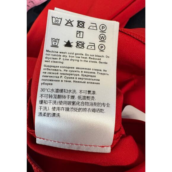 Escada Sport NWT Tepita Pants Cardinal Red Size 44 - US 14 - Picture 5 of 9